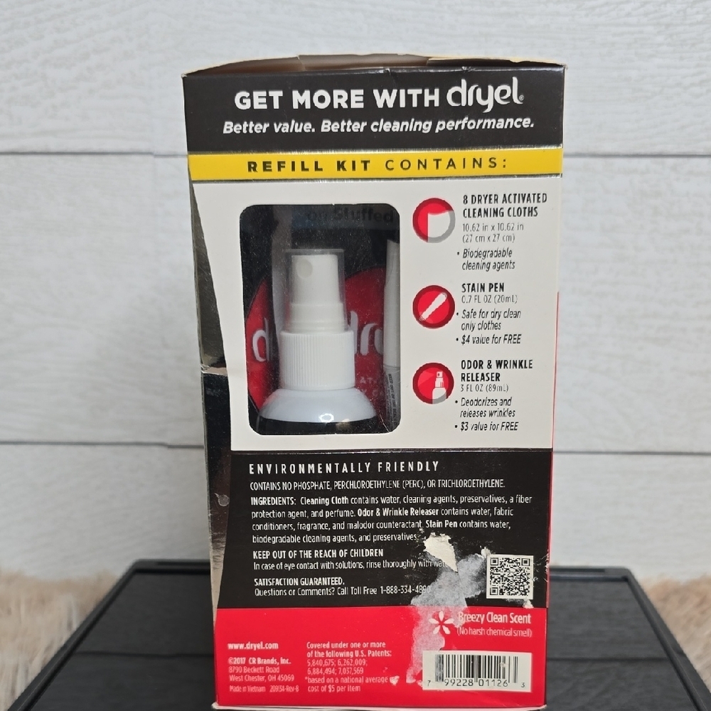 DRYEL| AT HOME DRY CLEANER REFILL KIT